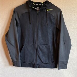 Nike Men's Black and Gray Windbreaker
